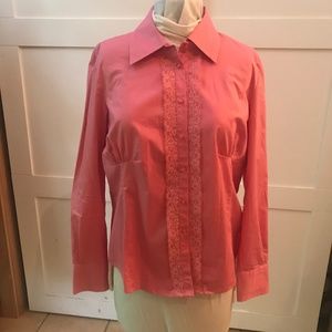 i.e. pink ladies blouse size large